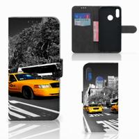 Honor 10 Lite | Flip Cover | New York Taxi