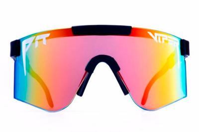 Pit Viper Mystery Double Wide Reflecterend Bril - Regenboog