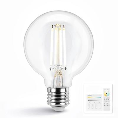 Dual White smart filament lamp van Milight 7W E27 fitting - G95 model - Met afstandsbediening Dual White smart filament lamp van Milight 7W E27 fitting - G95 model - Met afstandsbediening