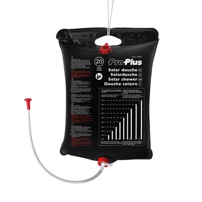 Mobiele douche waterzak - 20 liter - solar - camping reisdouche - noodpakket - kamperen