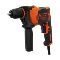 Set met boor en accessoires Black & Decker BEH710K-QS 230 V 710 W