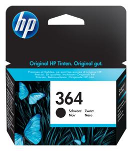HP 364 Black Original Ink Cartridge inkt CB316EE