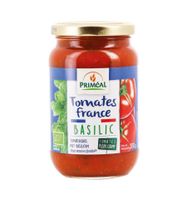 Tomatensaus bascilicum uit Frankrijk bio