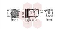 Van Wezel Airco compressor 5800K309 - thumbnail