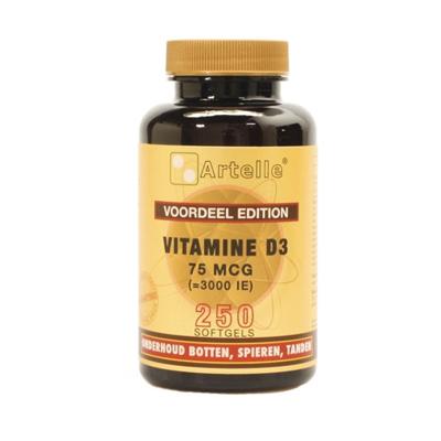 Artelle Vitamine D3 75mcg 250Capsules