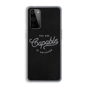 Capable: OnePlus 9 Pro Transparant Hoesje