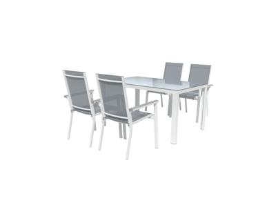 LIVARNO home Aluminium tuinset Houston 5-delig