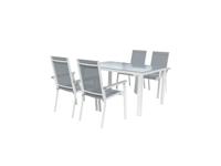 LIVARNO home Aluminium tuinset Houston 5-delig