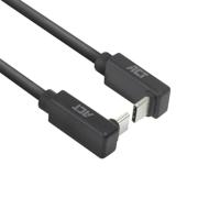 ACT AC7476 USB 3.0 Kabel | 10Gbps 60W USB Type-C® (haaks boven/beneden) naar USB Type-C® (haaks boven/beneden) | Zwart | 50 cm ACT AC7476 USB 3.0 Kabel | 10Gbps 60W USB Type-C® (haaks boven/beneden) naar USB Type-C® (haaks boven/beneden) | Zwart | 50 cm