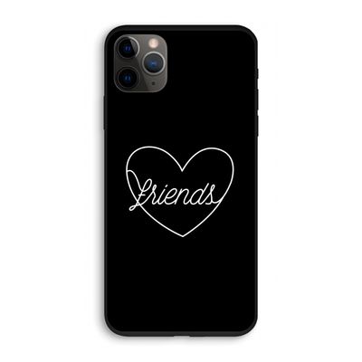 Friends heart black: iPhone 11 Pro Biologisch afbreekbaar hoesje