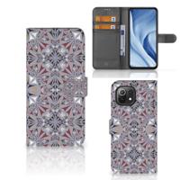 Xiaomi 11 Lite 5G NE | Mi 11 Lite | Bookcase | Flower Tiles