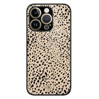 iPhone 14 Pro glazen hardcase - Spot on iPhone 14 Pro glazen hardcase - Spot on
