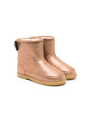 Donsje bottines Angela en cuir - Marron