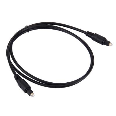 Digitale Audio optische Toslink kabel kabellengte: 1m OD: 4 0 mm (verguld)