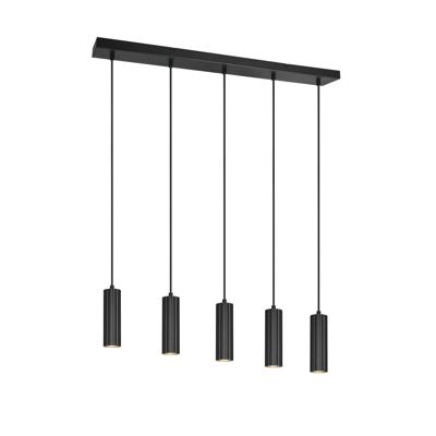 Trio 5-lichts hanglampSoka zwart - 367700532