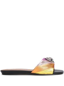 Kurt Geiger London sandales Kensington Flat à design matelassé - Rose