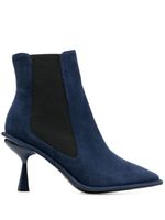 Pierre Hardy bottes à empiècements élastiqués 90 mm - Bleu