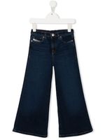 Diesel Kids mid-rise bootcut jeans - Bleu - thumbnail