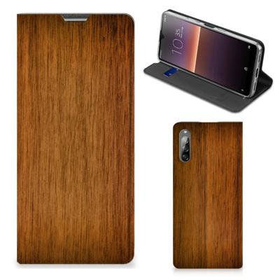 Sony Xperia L4 Book | Wallet Case | Donker Hout