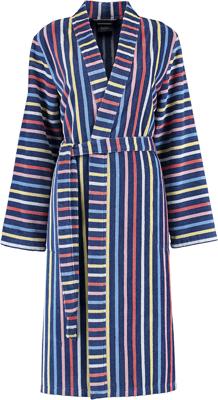 Cawo dames kimono met strepen - luxe katoen-36