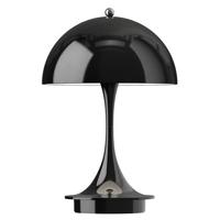 Louis Poulsen Panthella tafellamp V3 Ø16 LED oplaadbaar Opaque Black