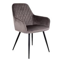 Harbo Eetkamerstoel - Paddestoel/Fluweel - set van 2