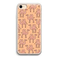 Kameel: iPhone 7 Transparant Hoesje