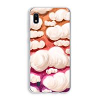 Katoen Wolken: Samsung Galaxy A10 Transparant Hoesje