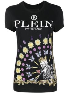 Philipp Plein t-shirt à imprimé graphique - Noir