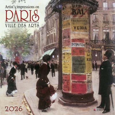 Paris - Ville des Arts Kalender 2026