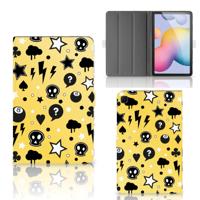 Tablettasje Samsung Galaxy Tab S6 Lite | S6 Lite (2022) Punk Geel