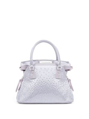Maison Margiela mini sac porté épaule 5AC Cinema Inferno - Argent