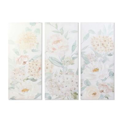 Canvas DKD Home Decor Canvas Hout MDF 55 x 3 x 135 cm