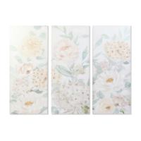 Canvas DKD Home Decor Canvas Hout MDF 55 x 3 x 135 cm