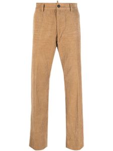 DSQUARED2 corduroy straight-leg trousers - Tons neutres