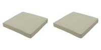 Lounge seat 60x60 Beige eco nature outdoor finishing (2 stuks) Madison - Madison
