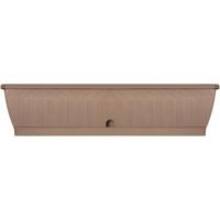 Jardiniere - GARDEN ID Terraflor - Taupe 80 cm - Duurzaamheid - Waterreserve - Gerecycled en 100% recyclebaar - Volume voor planten.