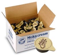 Geconcentreerde melk 7,5 ml, Moka cream, doos van 240 stuks - thumbnail