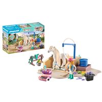 PLAYMOBIL World of Horses Isabella en Leeuwin speelset 71354 - thumbnail