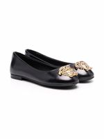 Versace Kids ballerines La Medusa - Noir