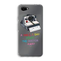 Smile: Google Pixel 3a Transparant Hoesje