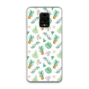 Ananas bladeren: Xiaomi Redmi Note 9 Pro Transparant Hoesje