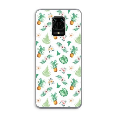 Ananas bladeren: Xiaomi Redmi Note 9 Pro Transparant Hoesje