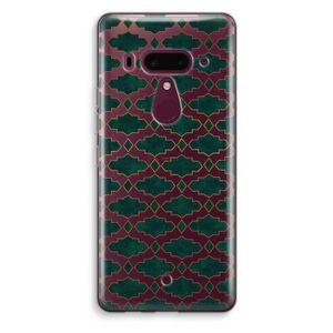 Moroccan tiles: HTC U12+ Transparant Hoesje