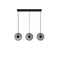 Lyora Unieke hanglampBallet zwart 3-lichts recht - 9416945