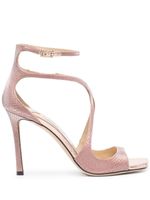 Jimmy Choo sandales Azia en cuir 95 mm - Rose