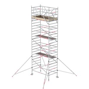 Altrex RS TOWER 32 rolsteiger | 8.20 m | 1.35 m | 2.45 m houten platform | Schoren - T320005
