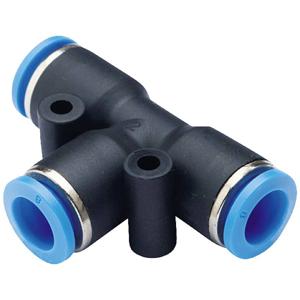 TRU COMPONENTS T-connector PE12 Buis-Ø: 12 mm 1 stuk(s)