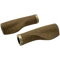 Ergotec handvatset kyoto cork 130/130mm bruin