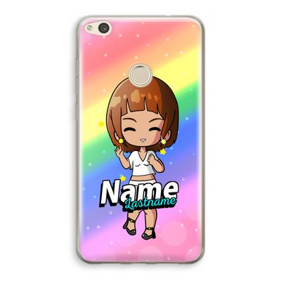 Chibi Maker vrouw: Huawei Ascend P8 Lite (2017) Transparant Hoesje